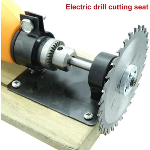 13mm/10mm Electric Drill Cutting Holder Polishing Grinding Bracket Seat Stand Drilling Machine Base GQ