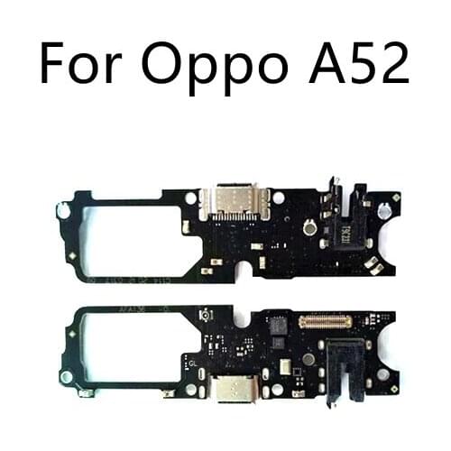 For Oppo A52 USB Charger Dock Connect Connecting Charging Flex Cable for oppo a52 USB Repair Spare Parts