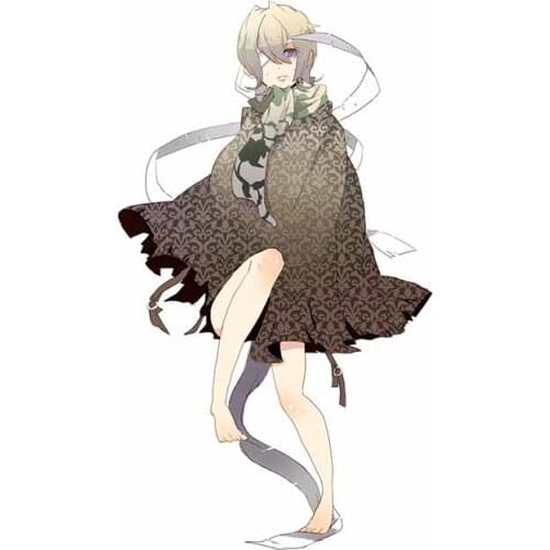 EARLFAMILY 13cm x 7.4cm for Emil NieR JDM Car Stickers Graffiti Graphics Waterproof Sunscreen Decals Motorcycle Trunk Decoration