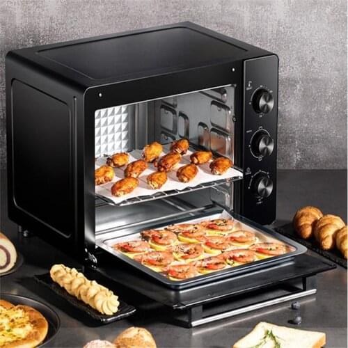 220V 32L Electric Food Oven Automatic Multifunctional Food Bread Pizza Baking Machine With 6 Heating Tubes