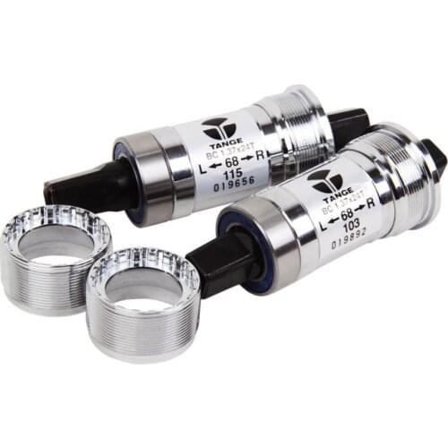 Fixed Gear Bicycle Bottom Bracket Axis BB68 103mm 107mm 110.5mm Square Hole Parts
