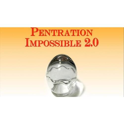 Penetration Impossible 2.0 By Higpon (Gimmick+Online Instructions) - Magic Trick,Street Magic,Illusion,Close Up,Fun,Magia Toys