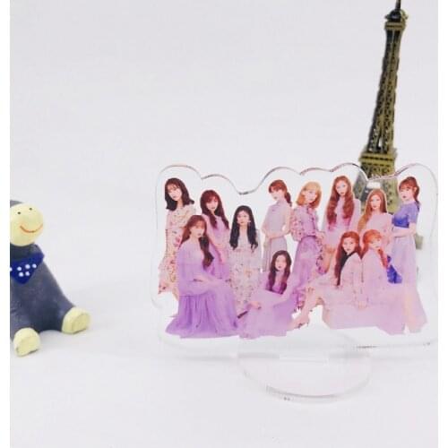 KPOP IZONE Standing Statue Desktop Decoration Acrylic Plastic Standee Action Table Decor Displaying Wholesale New