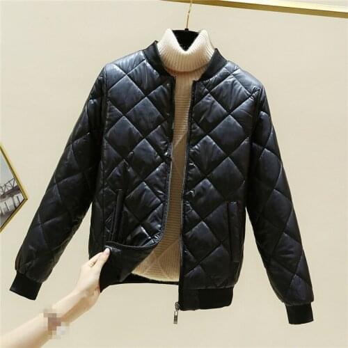 ZG1630 short cotton jacket womens 2021 autumn winter new slim cotton-padded jacket Korean version coat cheap wholesale