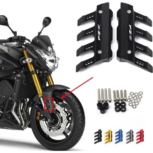 Motorcycle Front Fender Side Protection Guard Mudguard Sliders For YAMAHA FZ8 FZ-8 Accessories universal