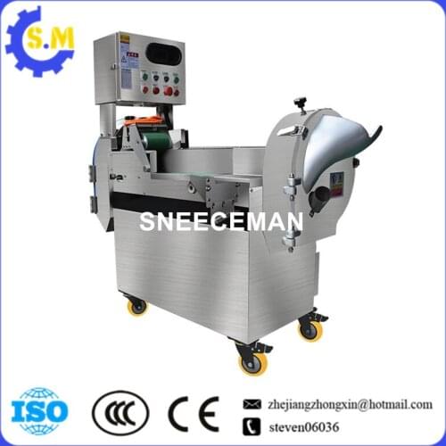 Variable Frequency Automatic Large central kitchen 1000kg/h Universal cutting machine shredding slicer slice potato