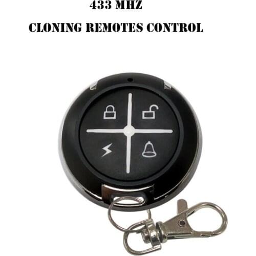Wireless 433Mhz Remote Control Controller RF 4 Channel Electric Cloning For Gate For Gate Garage Door Keychain