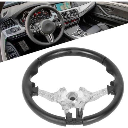 OEM DIY Steering Wheel DIY Semi-Finished Wheel Fit for BMW 5 Series F10 M Sport LCI 2014 2015 2016 Aluminium Alloy Automobiles