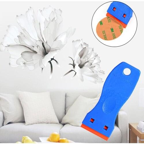 Razor Scraper Glass Old Film Glue Removal Squeegee Sticker Decals Spatula USA Residue Adhesive Tool for Car Wraps 1.8