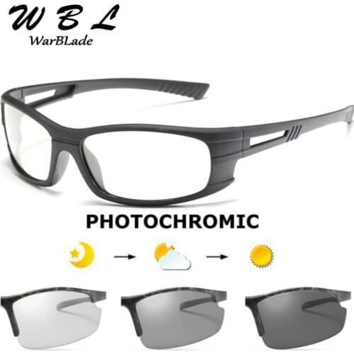 Photochromic Sunglasses Men Polarized Driving Day Goggles Clout Sun Glasses Eyeglasses Male HD Discoloration Glasses Gafas B1060