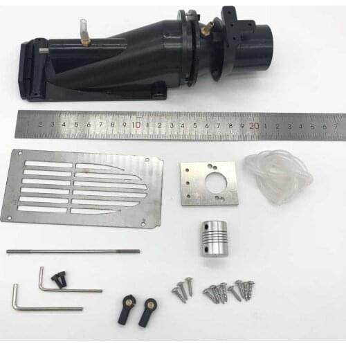 Remote Control Boat Model Parts Water Jet Pump 3 Blades Propeller 26 or 40mm Sprayer w Coupling and Shaft