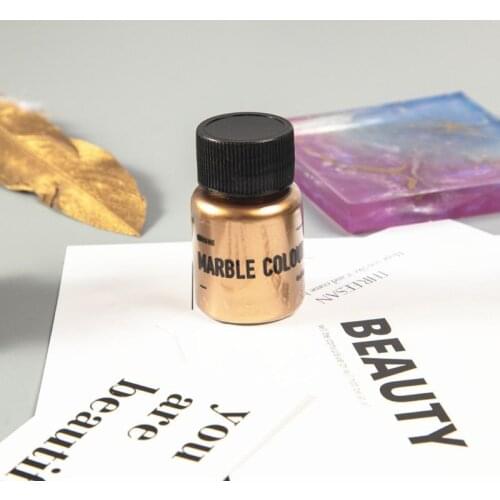 15g Mirror Metal Texture Pearl Powder Epoxy Resin Colorant Glitter Marble Metallic Pigment Resin Dye Jewelry Making