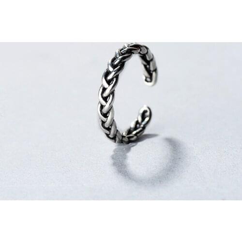 Boho Twist Chains Rings For Women Wedding Vintage Finger Ring Knuckle Female Bohemian Charm Jewelry Gifts