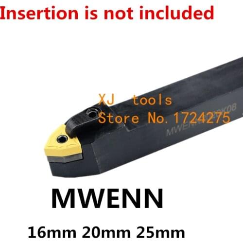 1PCS MWENN1616H08 MWENN2020K08 MWENN2525M08 MWENN CNC Lathe Cutting Tools External Turning Tool Holder