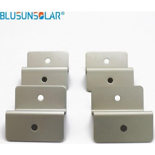 10 sets high quality Z-type Aluminum Solar Panel Roof Mounting Bracket for Carvan Roof Bracket Kits