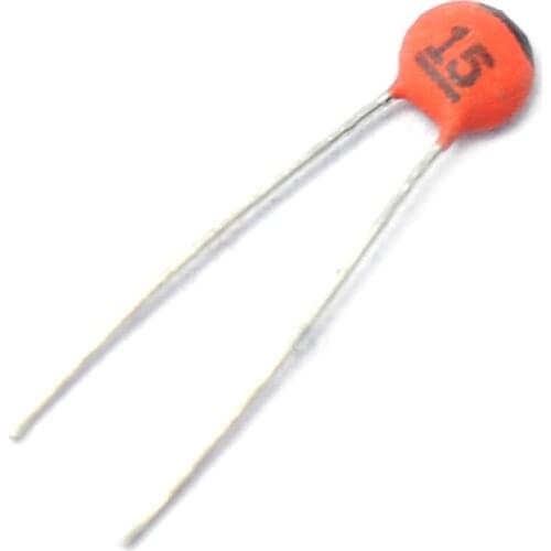 100PCS/LOT Ceramic Capacitor 15PF 15P 50V