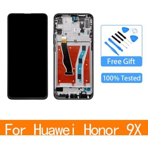 6.59'' Original Screen For Huawei Honor 9X LCD Display Touch Screen Digitizer Assembly Replacement For Huawei Honor9X STK-LX
