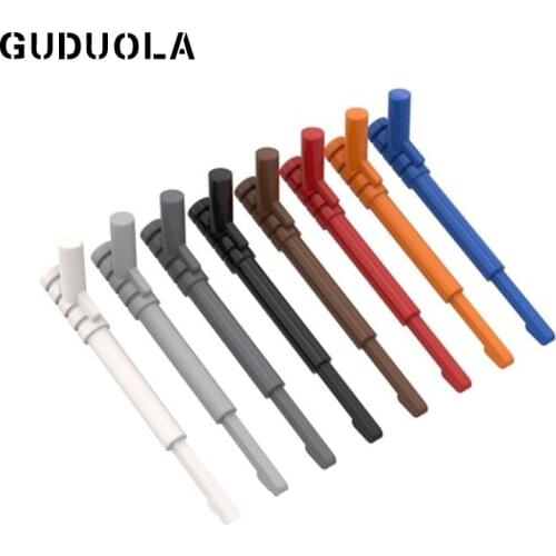 Guduola Special Brick Minifig Speargun with Rounded Trigger 30088 Weapon Arms MOC Building Block Education Toys Parts 50pcs/LOT