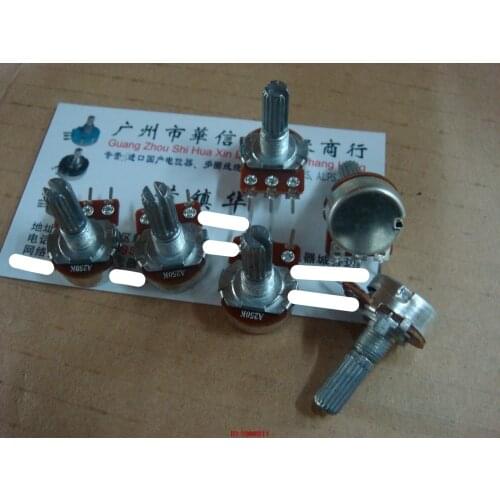 5pcs/lot Imported diaphragm single step potentiometer A5K A10K A20KA50KA100K - A500KA1M 20MM