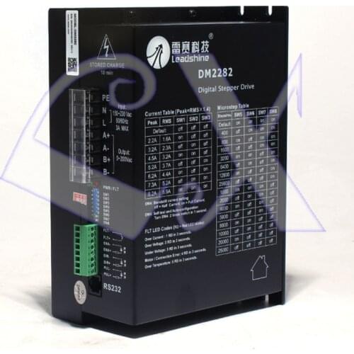 Leadshine High voltage digital driver DM2282 two-phase stepper motor driver for 86/110/130 stepper motor