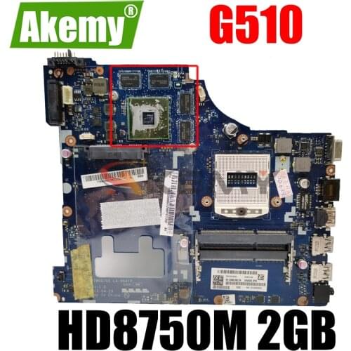 LA-9641P laptop motherboard For Lenovo G510 motherboard VIWGQ/GS LA-9641P HM87 PGA947 DDR3L HD8750M 2GB 100% Fully tested