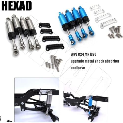 Metal Shock Absorber With Extension Bracket For MN D90 D91 D96 D99S MN99 MN99S 1/12 Remote Control Car WPL C24