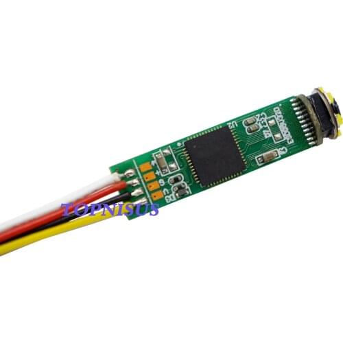 Mini Endoscope Camera Module CVBS Output with 6pcs LED 7.5MM Camera Module