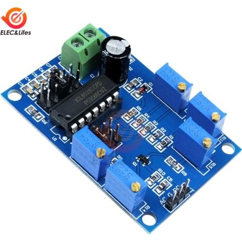 ICL8038 Signal Generator Module Medium/Low Frequency 10Hz-450KHz Triangular/Rectangular/Sine Wave Duty Cycle Generator Module