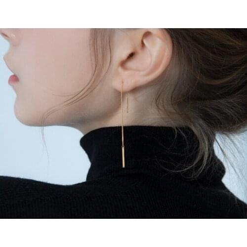 Morivovog Women's Gold Earrings