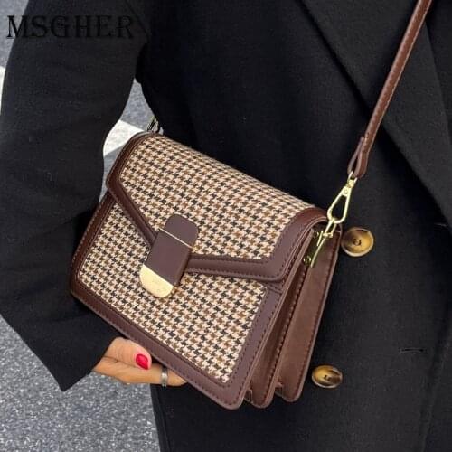 MSGHER Women's Square Bags