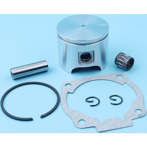 46mm Piston Ring 10mm Pin Circlip Needle Bearing Kit For Husqvarna 51 55 Rancher EU1 Jonsered 2054 2055 Chain Saw 503608171