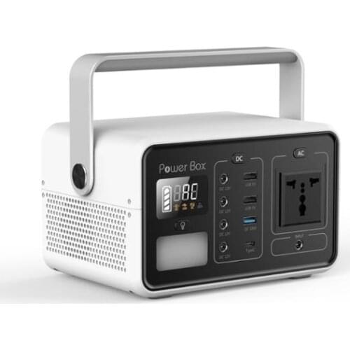 Outdoor Camping Caravan Lighting Portable Power Box 3.7v Lithium Battery MPPT AC off-Grid Tie Solar Power Generation System