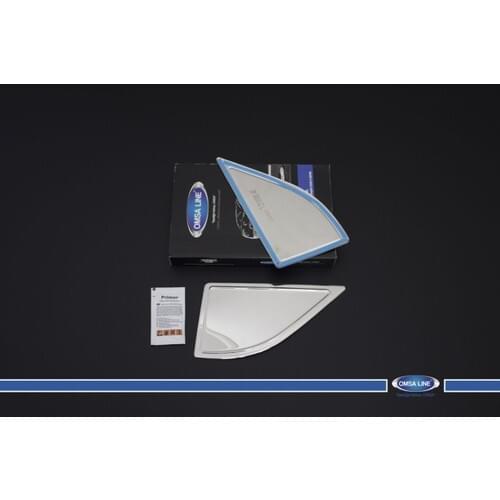 Fit For Nissan Navara Butterfly Glass Place 2006-2015 Chromium Styling Accessories Modified Parts Make Up