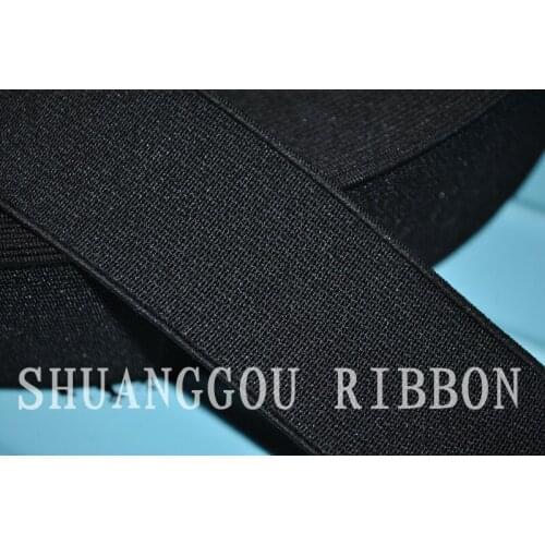 Stretchrite 1.6''(4cm) by 5meters Elastic Cord.Very strong elastic . black