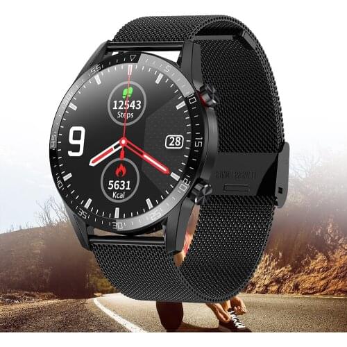 SmartWatch Bluetooth Call IP68 Waterproof Push Message Multiple Sport Modes ECG 1.3 IPS Screen VS L11 Smart Watch Fitness Watch