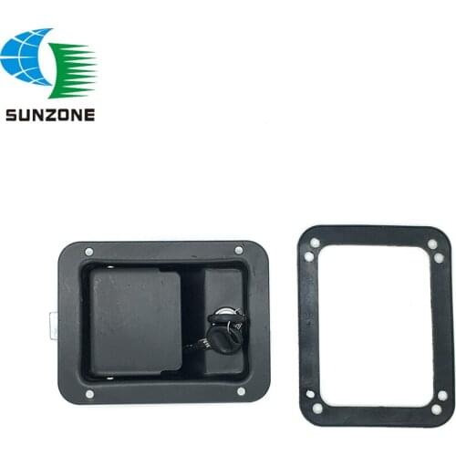 General Silent Generator Set Door Lock Iron Pannel Lock Canopy Door Locks 141*110MM