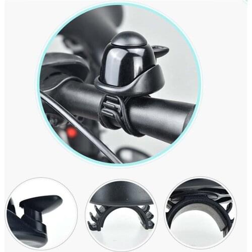 Bike Bell For Safety Cycling Xiaomi M365 Electric Skateboard Black Handlebar Alarm Ring Outdoor Protective Bell Rings Bike Horn