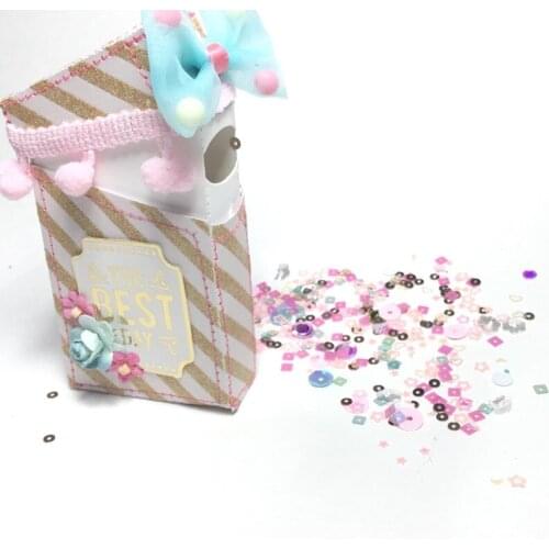 YPP CRAFT Candy shaker box Metal Cutting Dies Stencils for DIY Scrapbooking/photo album Decorative Embossing DIY Paper Cards