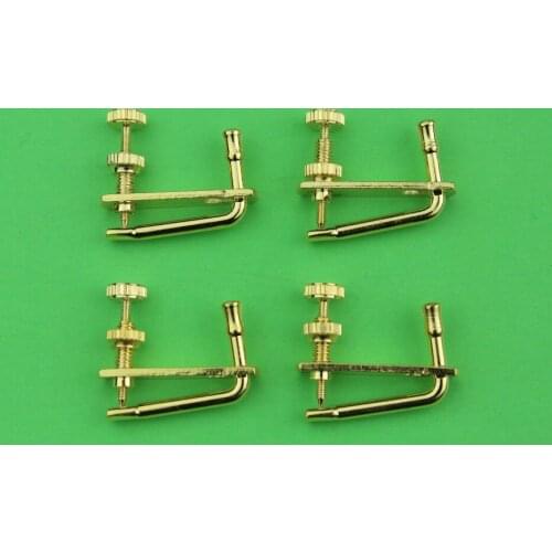 100pcs New style golden violin String Adjuster fine tuners 3/4-4/4, Violin Parts Accessories