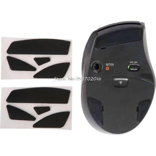 2 Sets 0.6mm Thickness Replacement Mouse Feet Mouse Skates for M705