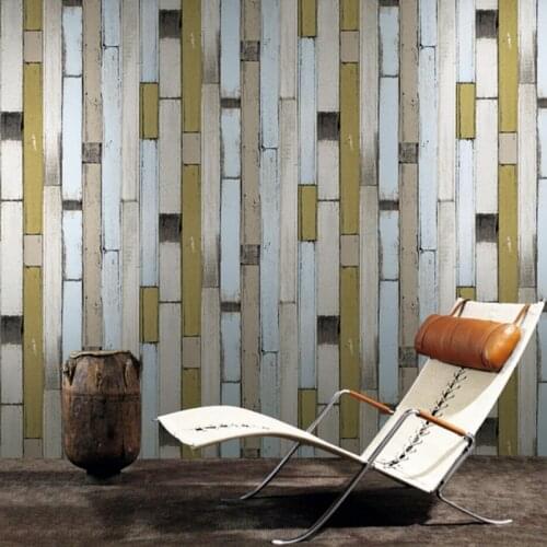 Beibehang wallpaper 3d Simple Mediterranean imitation wood 3d wallpaper living room TV backdrop wallpaper fashion wallpaper