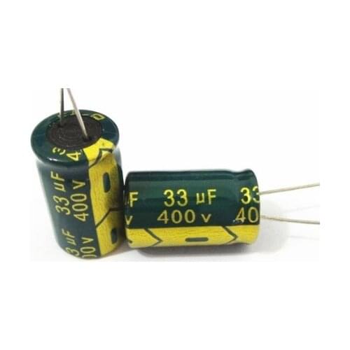 400V 33UF 33UF 400V Electrolytic Capacitor volume 16X20 best quality New origina