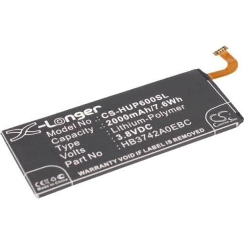 Cameron Sino 2000mah battery for EXPLAY Fresh for HUAWEI ALek 4G Ascend G6 C8817L G620S P6-T00 SnapTo HB3742A0E8C