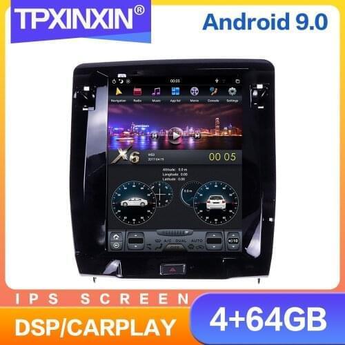 128GB Android 10.0 Car Radio For Maserati 3 2013 2014 2015 2016 Tesla Style Multimedia Video DVD Player Navigation HeadUnit GPS