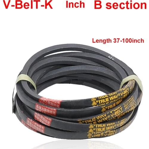 B Section V-BelT-K Inch Size B37 B38 B39 B40 B41 B42 B43 B44 B45 B46 B47