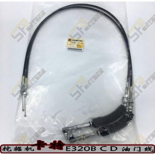 Free shipping for Carter throttle line Carter E320B C D throttle cable throttle motor connection