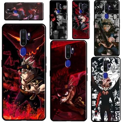 Black Clover Anime For OPPO A52 A72 A91 A5 A9 A31 A53 2020 Reno2 Z Find X2 X3 Pro A3S A5S A1K A15 A93 Case