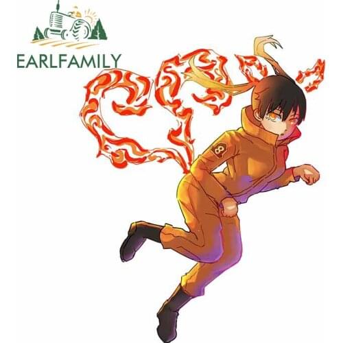 EARLFAMILY 13cm x 10.5cm For Zerochan Anime Vinyl Car Wrap Decal Creative Car Sticker Surfboard Refrigerator Occlusion Scratch