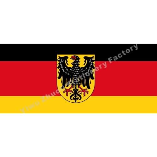 Germany Deutsches Reich Dienst zu Land 1921 Flag 150X90cm (3x5FT) 120g 100D High Quality Banner Free Shipping