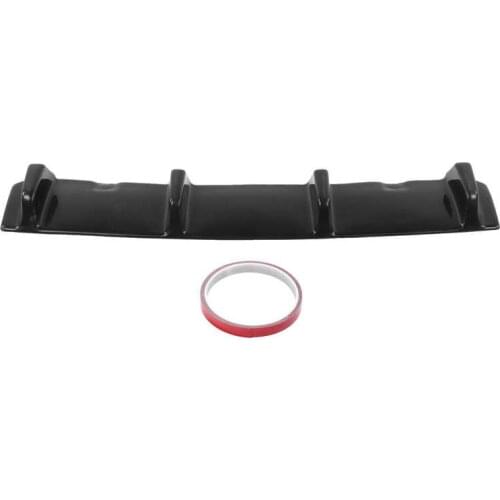 Gloss Black for Maxton Style Rear Bumper Diffuser Valance Fit for Volkswagen Golf MK7.5 R 2017 2018 2019 2020 Bumper Diffuser